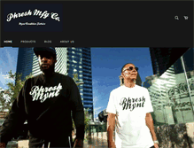 Tablet Screenshot of phreshmynt.com